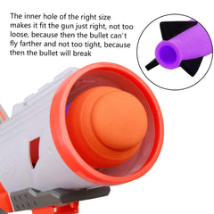 Ruibytree purple foam missiles designed for durable, reusable Nerf gameplay