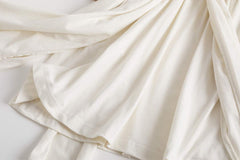 Ruikajia Rey costume in beige, sparkly and kid-friendly for imaginative play.