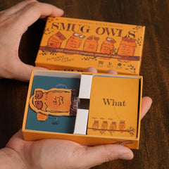 Smug Owls makes a great gift for parties and friends.