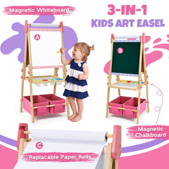 Rundad Easel Supplies Kit with versatile art tools to spark imagination