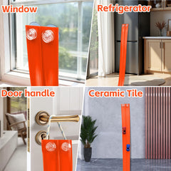 RuoKmaxx stunt track secure on a smooth vertical surface.
