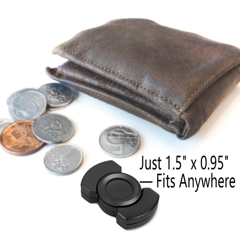 Rutanshenn stainless steel bearing delivers stable spin with a premium in-hand feel.