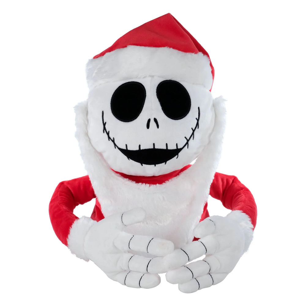 Ruz Nightmare Before Christmas plush, soft display on shelves and trees.