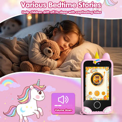 Rvwsx Kids Phone included lanyard keeps device handy