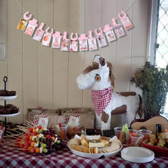 Rweseo Cowgirl Bedroom Decor adds playful charm to a nursery.