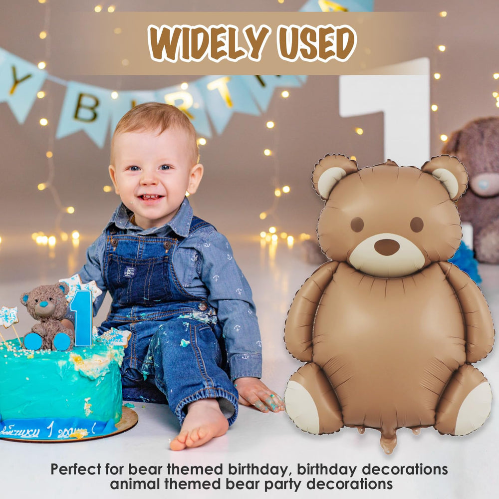 Ryetvok bear balloons easy setup for quick wall or table displays.