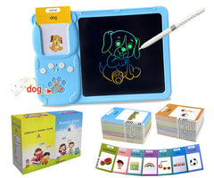 Rylai Toddler Talking Flash Cards front view for early literacy and engagement.
