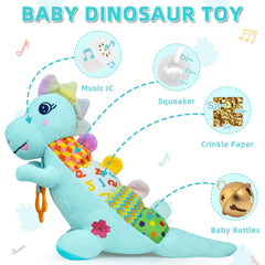 Ryotagift Dino chest teether for safe teething relief