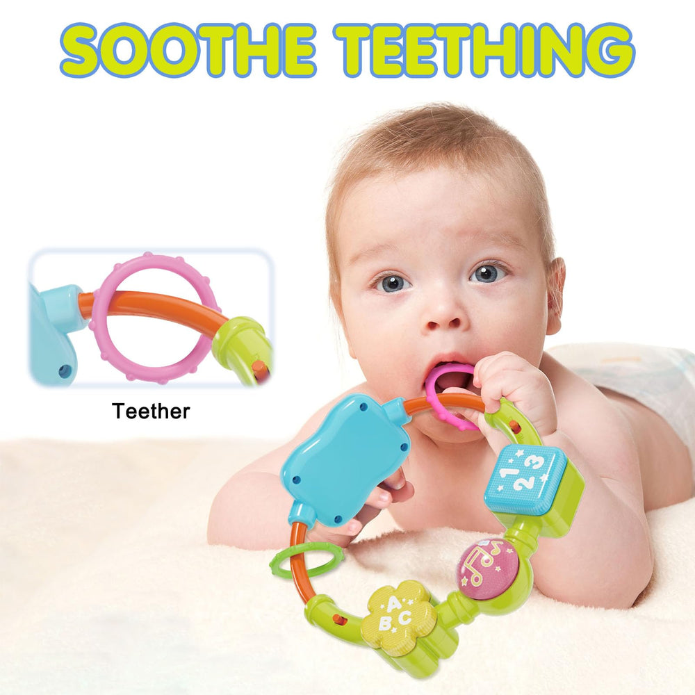 Ryotagift tummy time elephant supports early motor skills during floor play