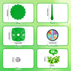 Rytopt Frog Balance Board Pillars image highlights sturdy construction and engaging balance challenges.