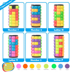 R.Y.TOYS Rotate and Slide Puzzle showing detachable pieces for portable fun
