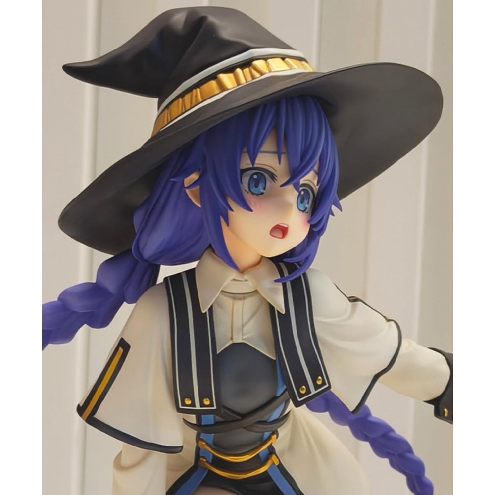 RZAHUAHU Mushoku Tensei Roxy figure pose detail shows dynamic stance