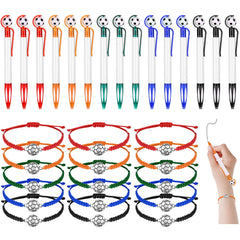 Sabary soccer pens with ballpoint tips offer smooth writing for practice notes