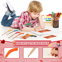 Sabary valentines hockey design card, festive and easy to share.
