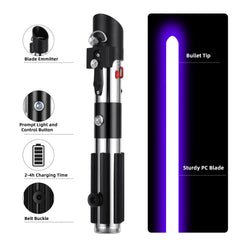 Saberforms Lightsaber with motion control for realistic play.