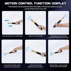 Saberforms replaceable blade enhances dueling with easy swaps.