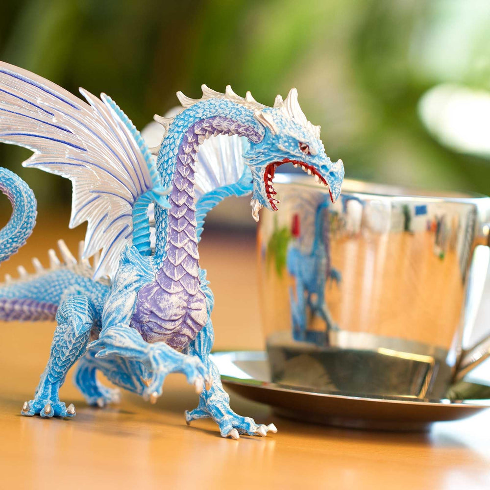 Safari Ltd Ice Dragon BPA-free toy safe for kids aged four and up