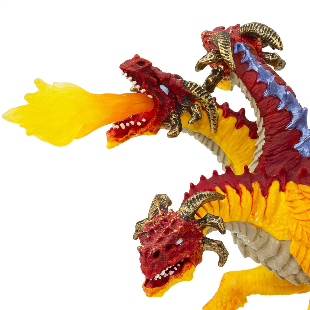Safari Ltd Fire Dragon figure vibrant colors stand out in toy collections.