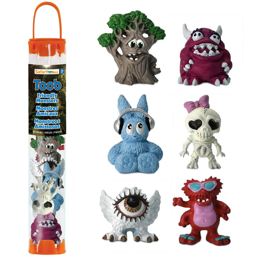 Safari Ltd Friendly Monsters TOOB Eye Bird Monster for imaginative play and storytelling on the go