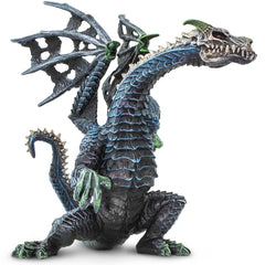 Safari Ltd Ghost Dragon shown on a shelf display for collectors and fans.
