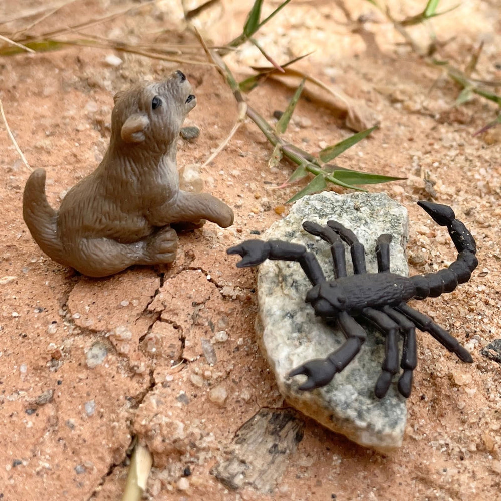 Safari Ltd Good Luck Minis donkey figure for imaginative Western storytelling.