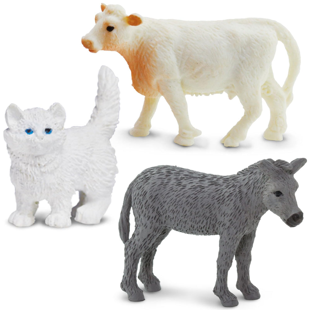 Safari Ltd Good Luck Minis Ranch sheep figure enhances farm dioramas