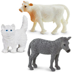 Safari Ltd Good Luck Minis Ranch sheep figure enhances farm dioramas
