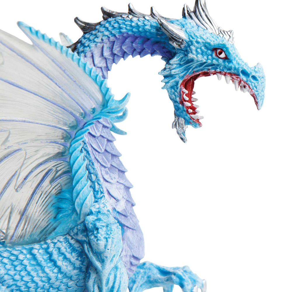 Safari Ltd Ice Dragon in Arctic habitat inspires cold fantasy play