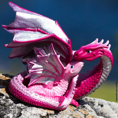 Safari Ltd. Love Dragon figurine, heart-design, perfect for display and storytelling.