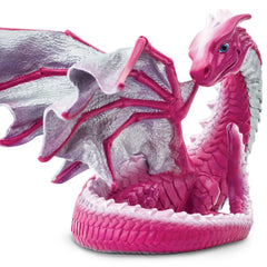 Safari Ltd. Love Dragon figurine uses BPA-free PVC for safe play.