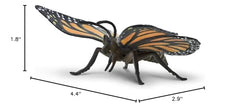 Safari Ltd Monarch Butterfly figurine educational toy for kids and collectors.