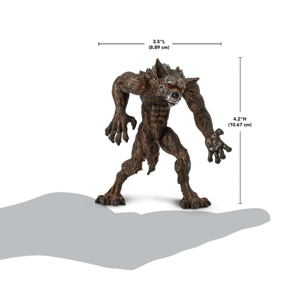 Safari Ltd Mythical Realms Werewolf—myth-inspired figure enhances classroom myth exploration.