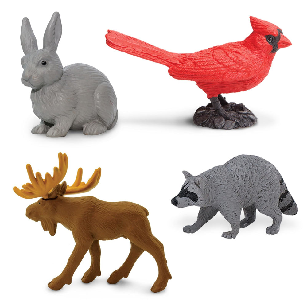 Safari Ltd Nature TOOB moose figurine suits dioramas and forest ecosystem play.
