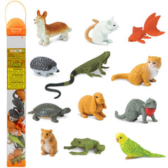 Safari Ltd. Pets Toob iguana figurine enhances imaginative play and early learning.
