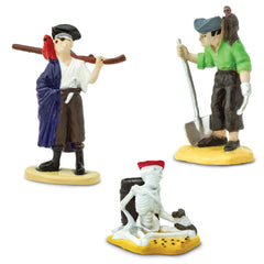 Safari Ltd. Pirates TOOB skeleton figure enhances pirate dioramas and pretend adventures.