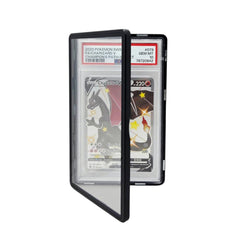 Safeguard TCG PSA slab bumper with magnetic connection—ideal for stacking