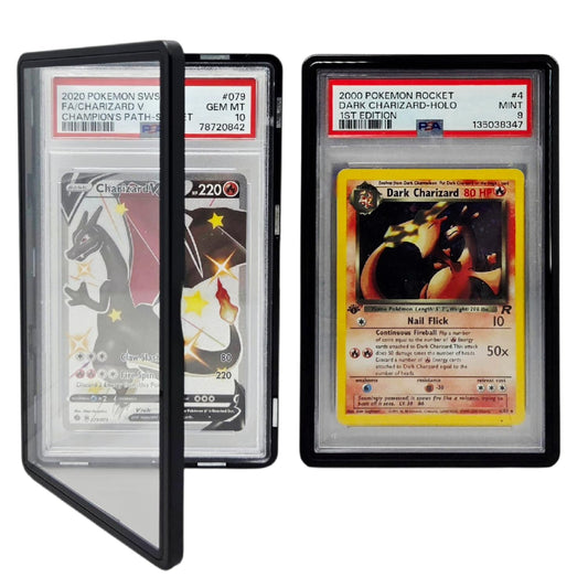 Safeguard TCG PSA slab bumper case front viewβsecure, UV-resistant protection for graded cards