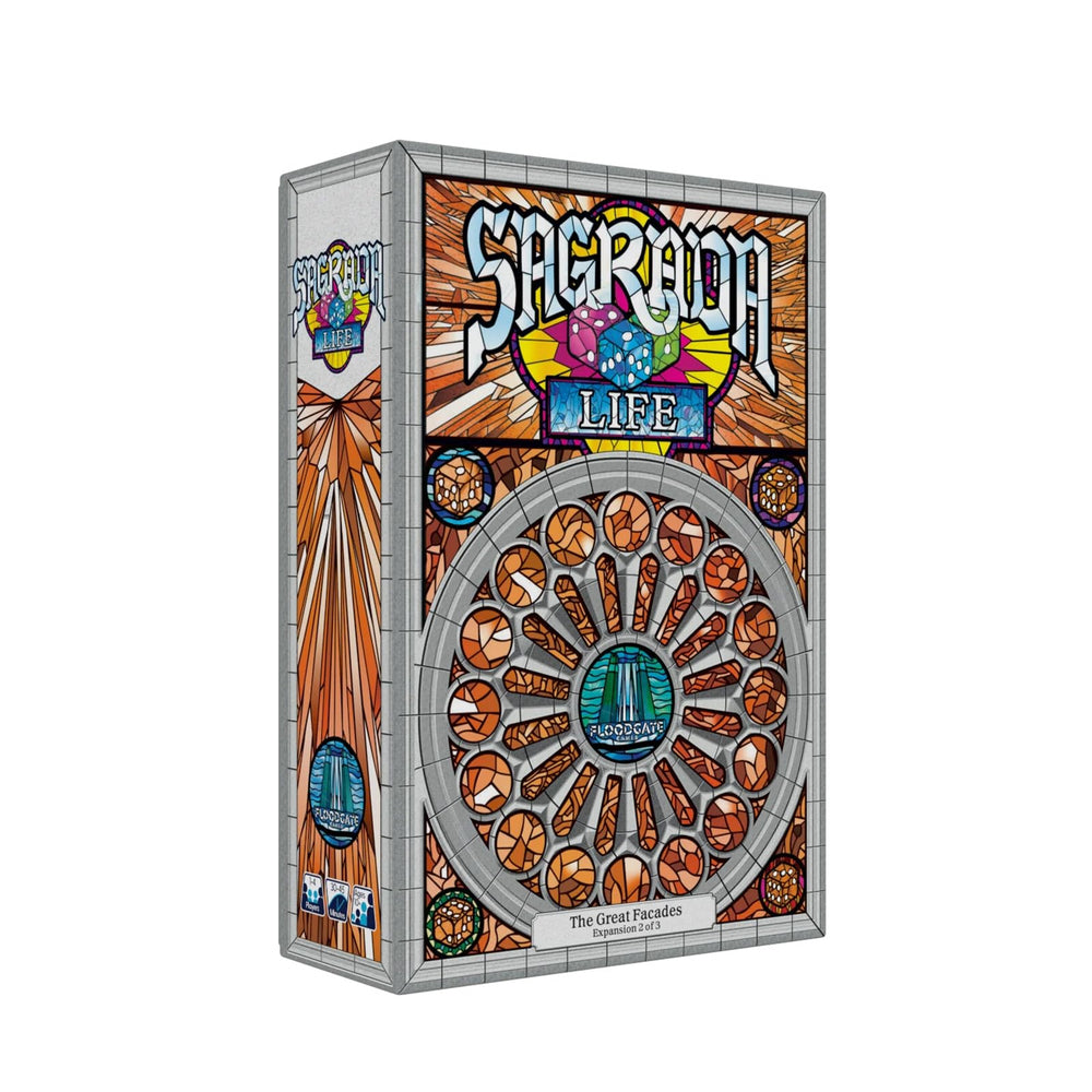 Sagrada Life expansion masterwork dice, boosting strategic crafting and prestige opportunities.