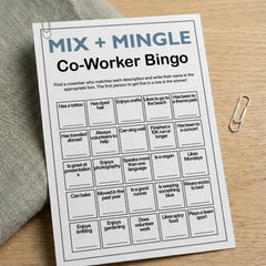 Sahjzk bingo 5x7 durable cardstock for easy writing.