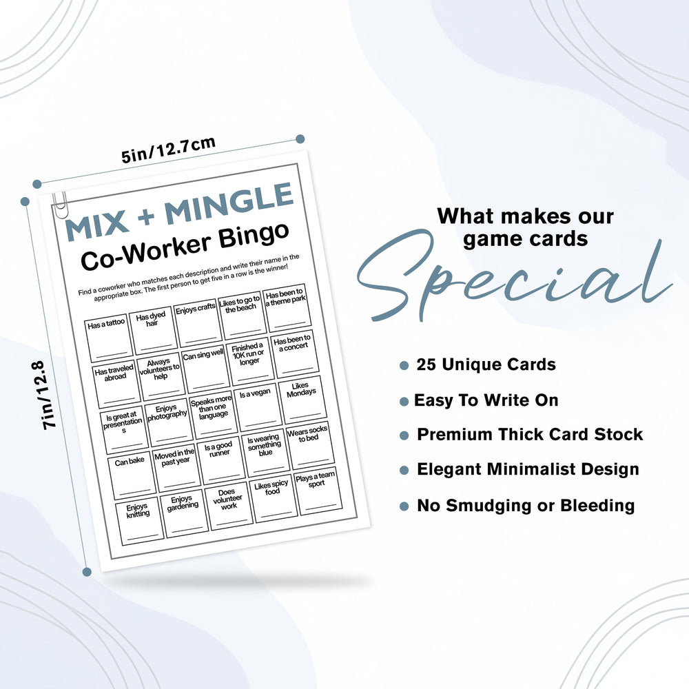 Sahjzk bingo signature keepsake design captures event memories.