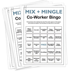 Sahjzk Office Bingo Cards: 25 unique layouts for fresh rounds.