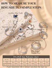 Sailimue Anxiety Ring packaged set ready to gift