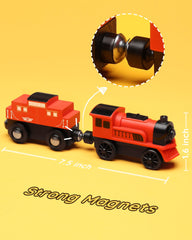 SainSmart Jr battery-powered train for independent play sessions.