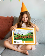 SainSmart Jr. kids build town outlines for collaborative imaginative sessions