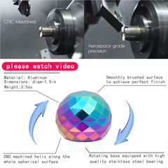 Samilalago rotation closeup highlights premium aluminum bearing
