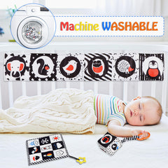 SAMMAS baby gift set provides thoughtful 0-6 month enrichment for new parents.