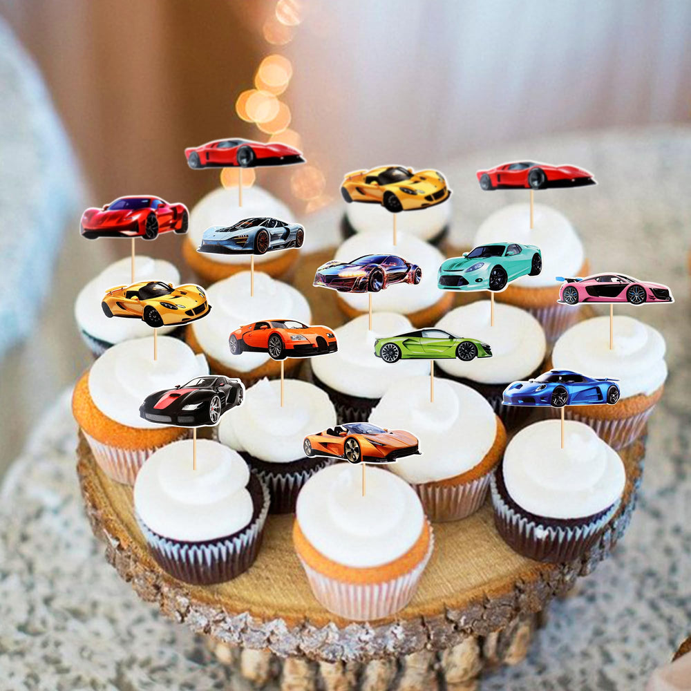 SAMOKA baby shower cupcake decor to elevate party treats