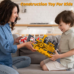 Samtop Bulldozer is gift-ready with remote and charger.