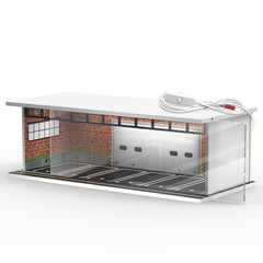 SAMYUCHO 1/64 scale diecast display case with LED light for vivid display.