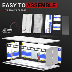 SAMYUCHO clear acrylic panels include protective films to prevent scratches.
